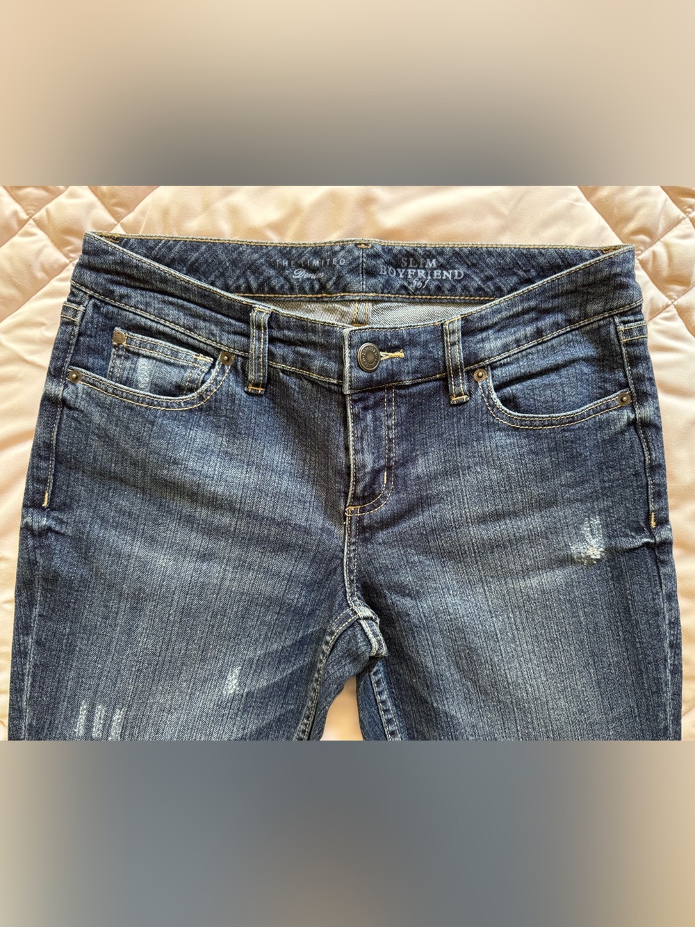 The Limited Denim Slim Boyfriend 561